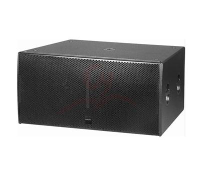 Dual 18 ultra-low speakers, outdoor